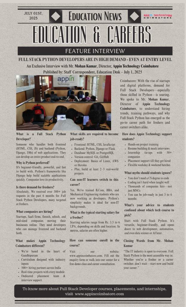 python course in coimbatore